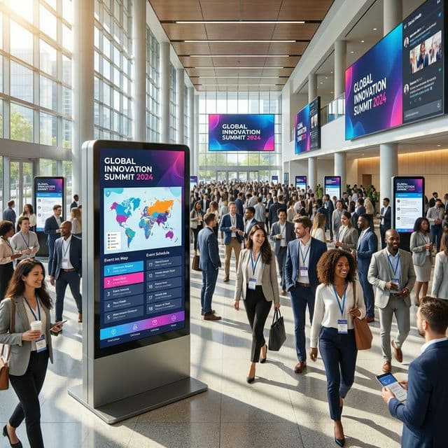 Digital Signage für Veranstaltungen